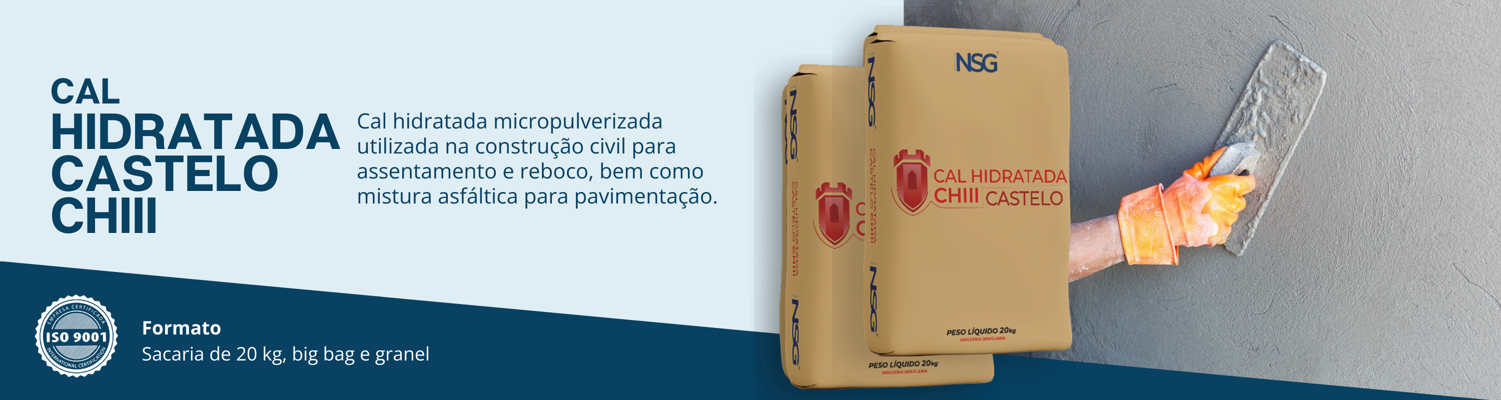 5. Cal hidratada castelo
